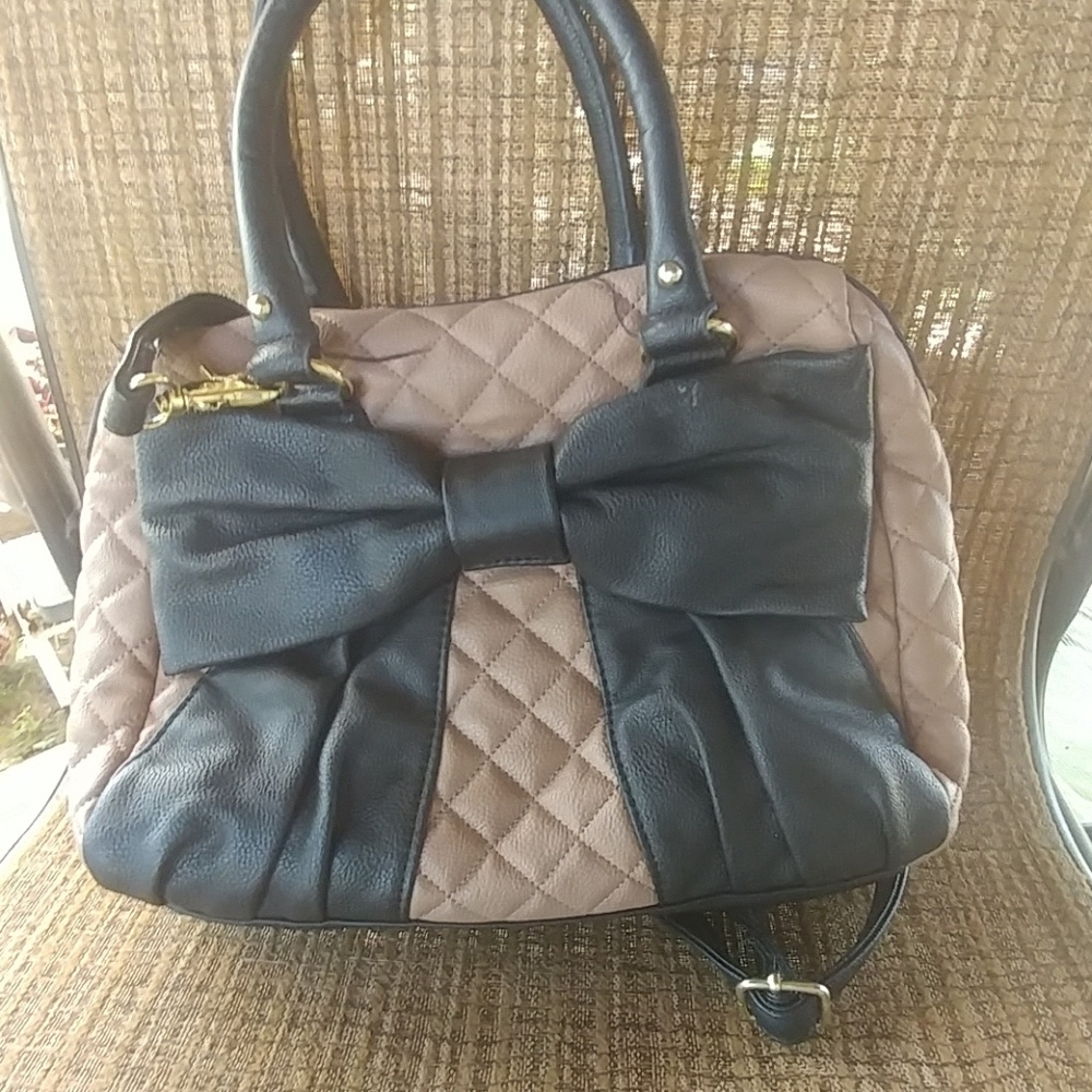 Big Black Bow handbag